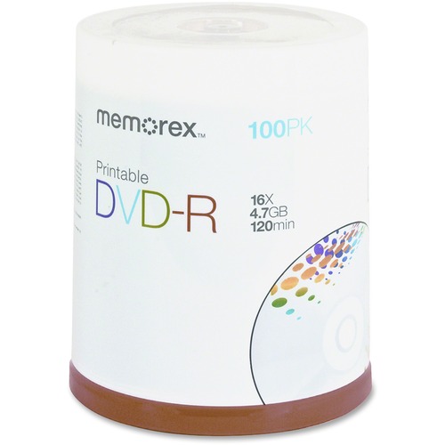 Memorex 16x DVD-R Media