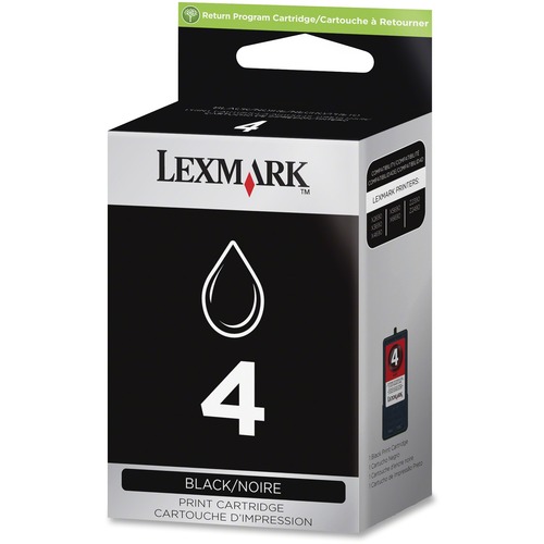 Lexmark No.4 Black Ink Cartridge