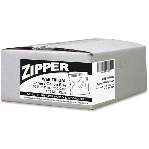 Webster Webster Zipper Seal Utility Bag