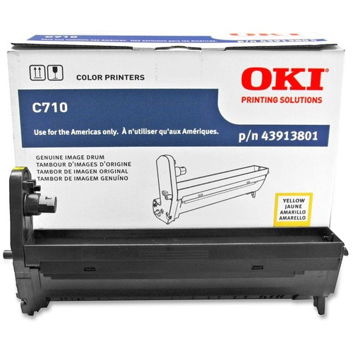 Oki Yellow Image Drum For C710 Series Printers