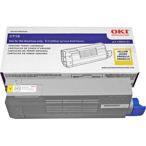 Oki Oki Yellow Toner Cartridge