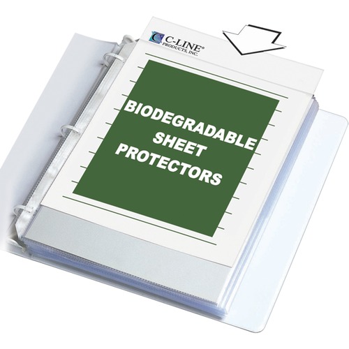 C-Line C-Line Biodegradable Sheet Protector