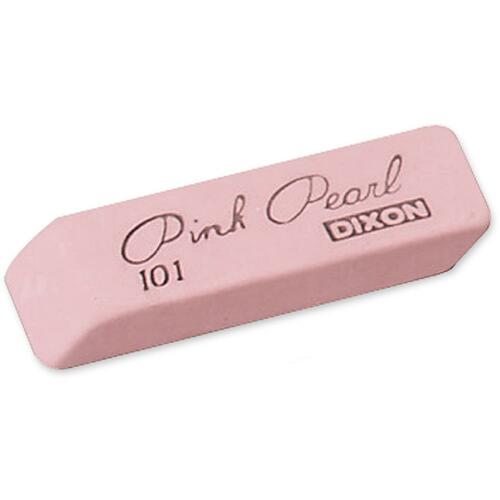 DIXON TICONDEROGA 77003 DIX77003  ERASER, PINK PEARL LRG(101)*24