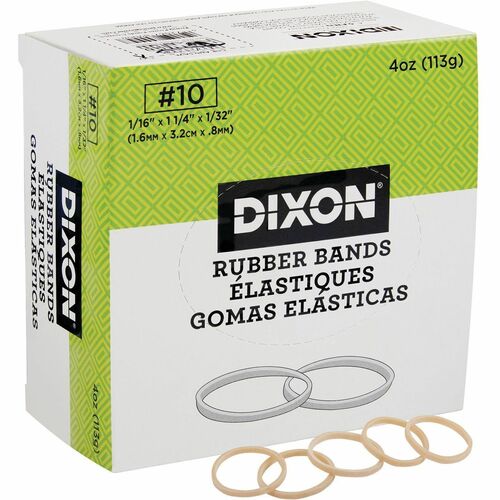 DIXON TICONDEROGA 89004 DIX89004  RUBBER BAND, STAR 1/4lb.* #10