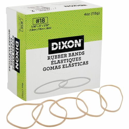 DIXON TICONDEROGA 89016 DIX89016  RUBBER BAND, STAR 1/4lb.* #18