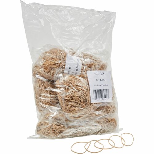DIXON TICONDEROGA 89018 DIX89018  RUBBER BAND, STAR  5 lb.* #18
