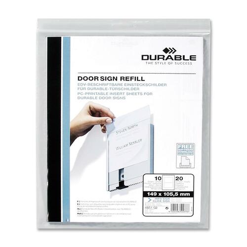 Durable Durable Replacement Paper Insert