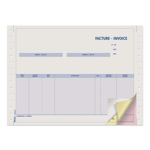 DOMINION BLUELINE HDB8493 BLIHDB8493 INVOICE SIMPLEACC 3-PRT BILING