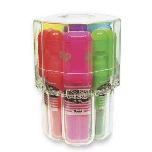 PENTEL SL25-6CP PENSL256CP  HILITER, DATA CHECKER   *ASST