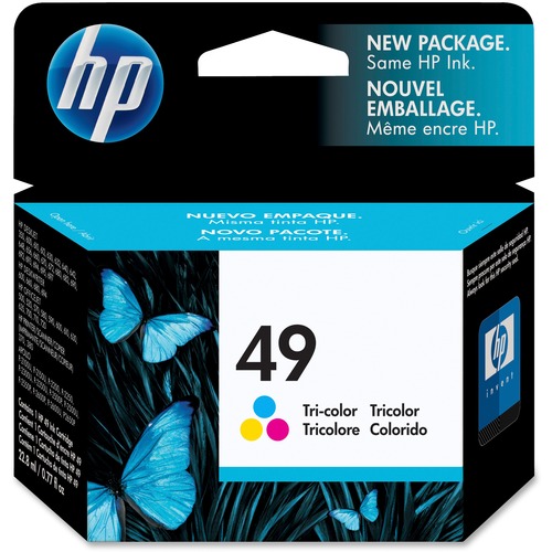 HP 49 Tri-color Original Ink Cartridge