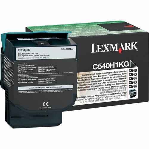 Lexmark Lexmark Return High Capacity Black Toner Cartridge