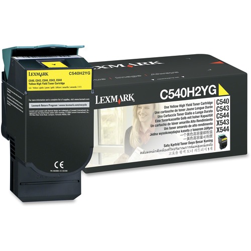 Lexmark Lexmark High Capacity Yellow Toner Cartridge