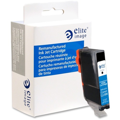 Elite Image Elite Image Remanufactured Canon CLI8BK Inkjet Cartridge