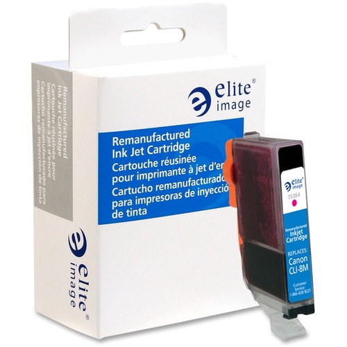 Elite Image Elite Image Remanufactured Ink Cartridge Alternative For Canon CLI-8M