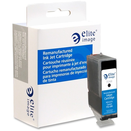 Elite Image Elite Image Remanufactured Ink Cartridge Alternative For Canon PGI-5BK