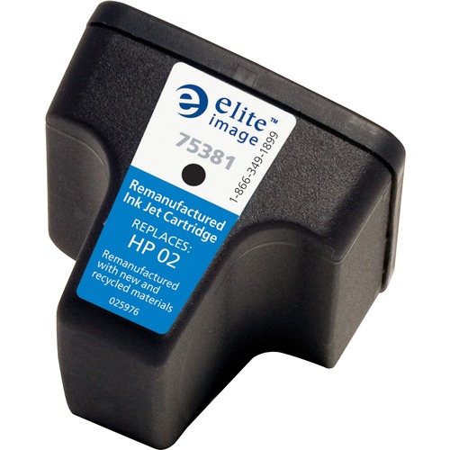 Elite Image Elite Image Remanufactured Ink Cartridge Alternative For HP 02 (C8721W