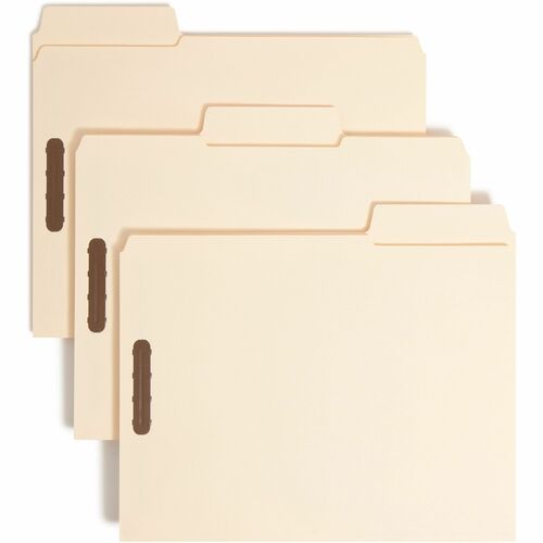 Smead Smead 14535 Manila SuperTab Fastener File Folders with Oversized Tab