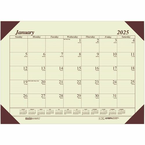 House of Doolittle EcoTones Desk Pad Calendar