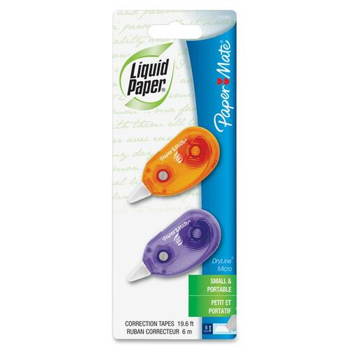 Paper Mate Paper Mate Liquid Paper DryLine Correction Tape with Dispenser
