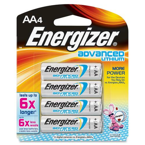 Energizer Energizer EA91BP-4 Advanced Lithium General Purpose Battery