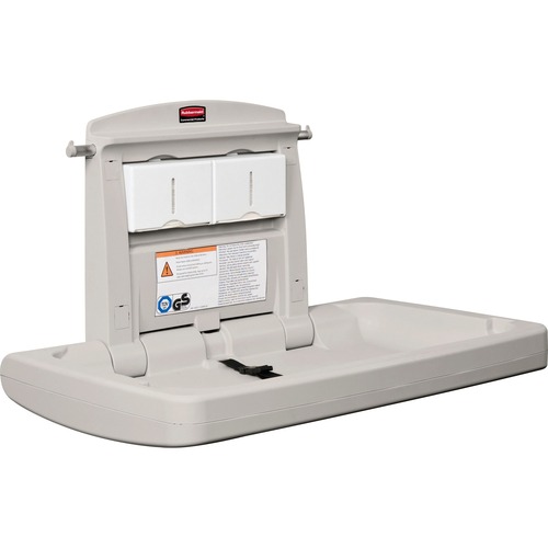 Rubbermaid Horizontal Changing Station with Adjustable Safety Belt