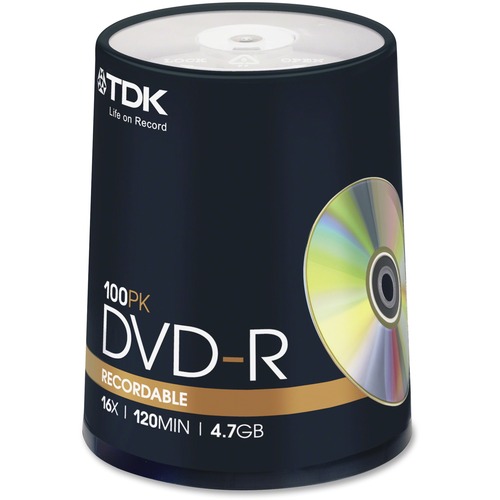 TDK Life on Record TDK 16x DVD-R Media
