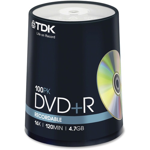 TDK 16x DVD+R Media