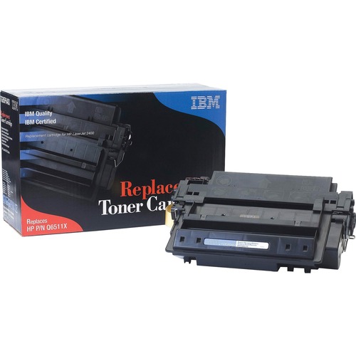 IBM Remanufactured Toner Cartridge Alternative For HP 51A (Q7551A)