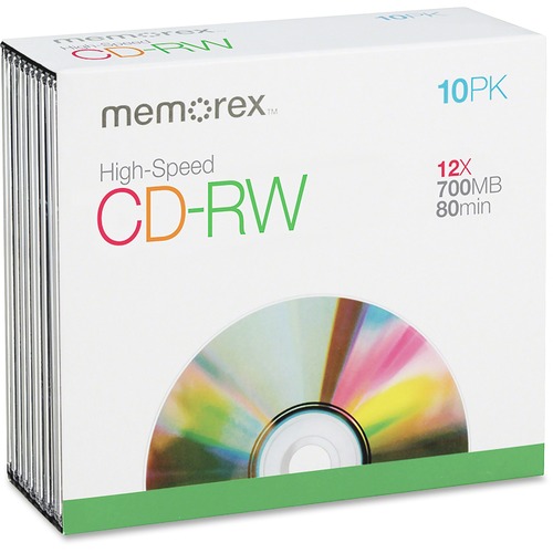 Memorex 12x CD-RW Media