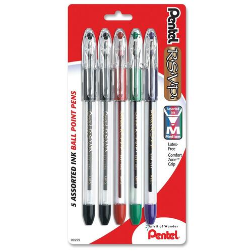 Pentel Pentel R.S.V.P. BK91 Stick Ballpoint Pen