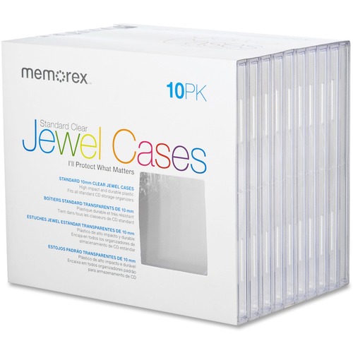 Memorex Memorex Standard CD Jewel Case