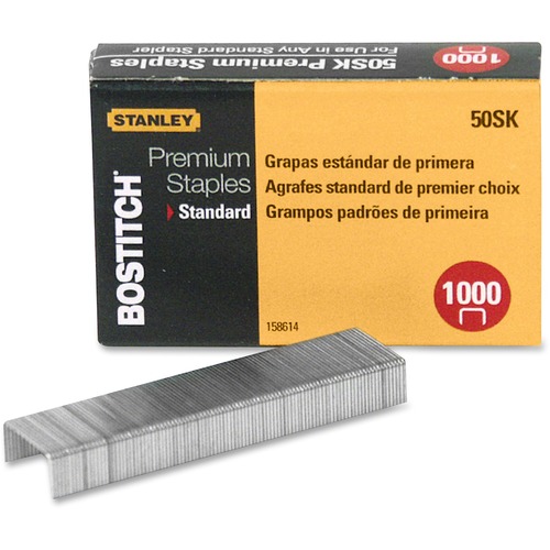 Bostitch Premium Standard Staples, Half-Strip
