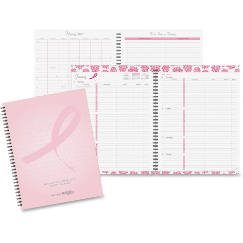 Day-Timer Day-Timer Wirebound Pink Ribbon Refill