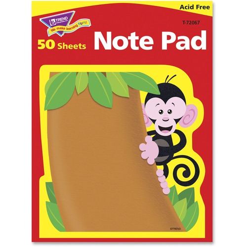 Trend Trend Monkey Shaped Note Pad