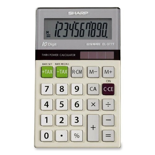 Sharp Sharp EL376G Pocket Calculator