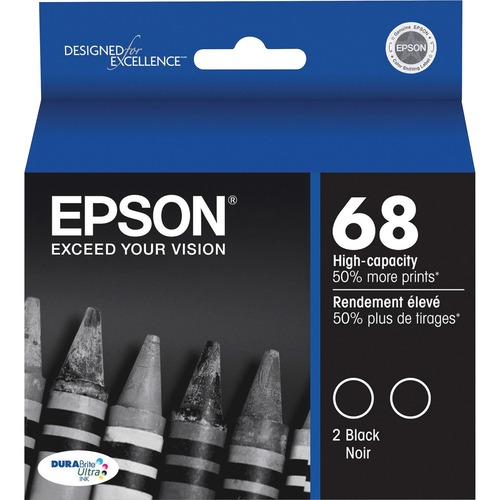 Epson DURABrite High Capacity Dual-Pack Ink Cartridges