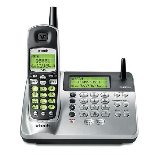 VTECH IA5879 VTEIA5879 PHONE,2.4 GHZ,2-LINE