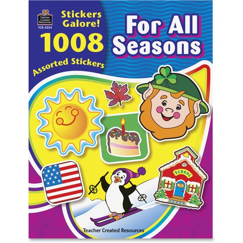 Teacher Created Resources Teacher Created Resources For All Seasons Sticker Book