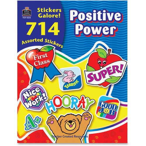 Teacher Created Resources Teacher Created Resources Positive Power Sticker Book