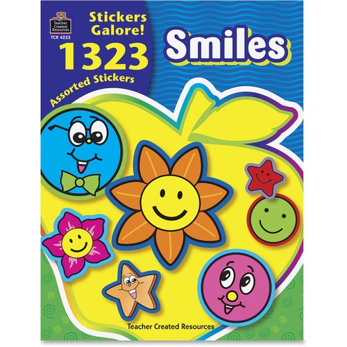 Teacher Created Resources Smiles Sticker Book