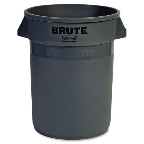 Rubbermaid Rubbermaid Brute Built-in Handles Round Container