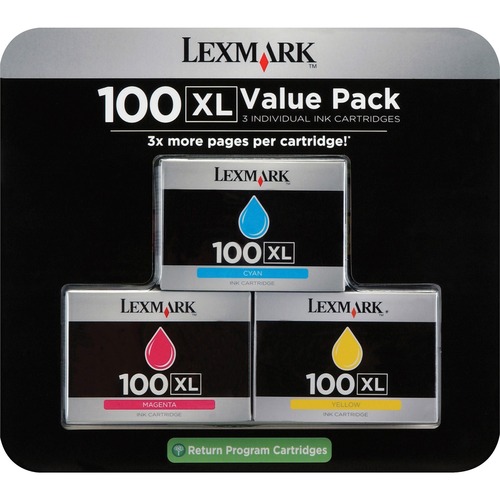 Lexmark Lexmark No. 100XL High Yield Ink Cartridge