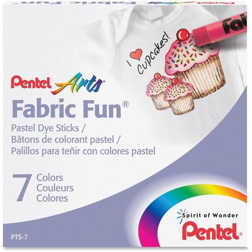 Pentel Arts Pentel Arts Fabric Fun Pastel Dye Sticks
