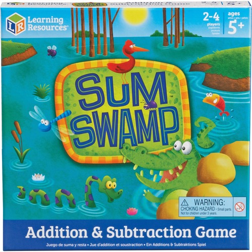 Learning Resources Learning Resources Sum Swamp Addition & Subtraction Game