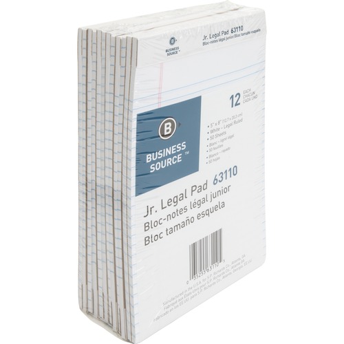 Business Source Business Source Legal-ruled Writing Pads