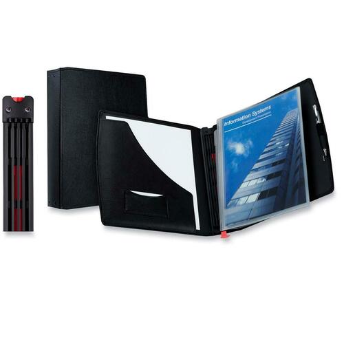ESSELTE 10044 ESS10044  PRESENTATN BINDER 4SLOTS*BLACK