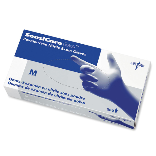 Medline Sensicare Ice Examination Gloves