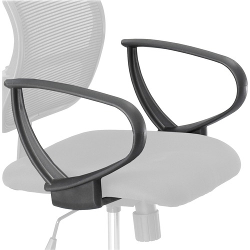Safco Safco Vue Extended Height Mesh Chair Loop Arms