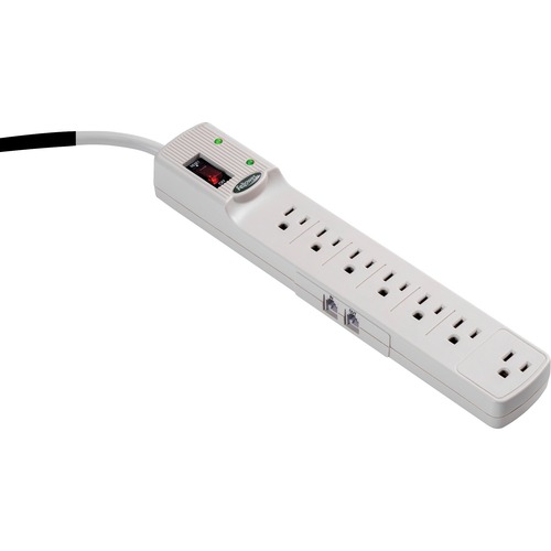 Fellowes Fellowes 7 Outlet Surge Protector with Phone Protection