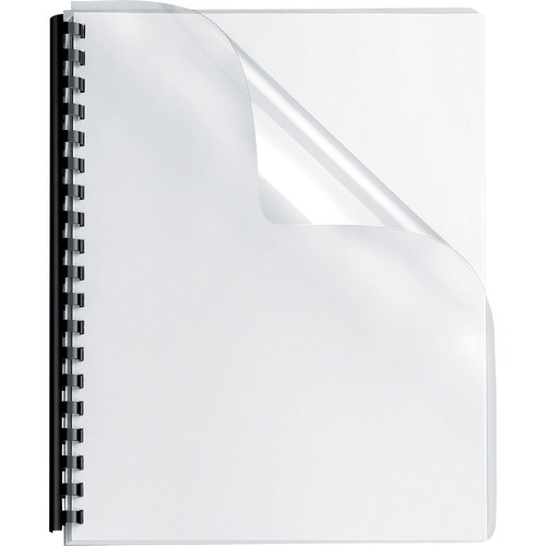 Fellowes Fellowes Transparent PVC Covers - Oversize, 100 pack
